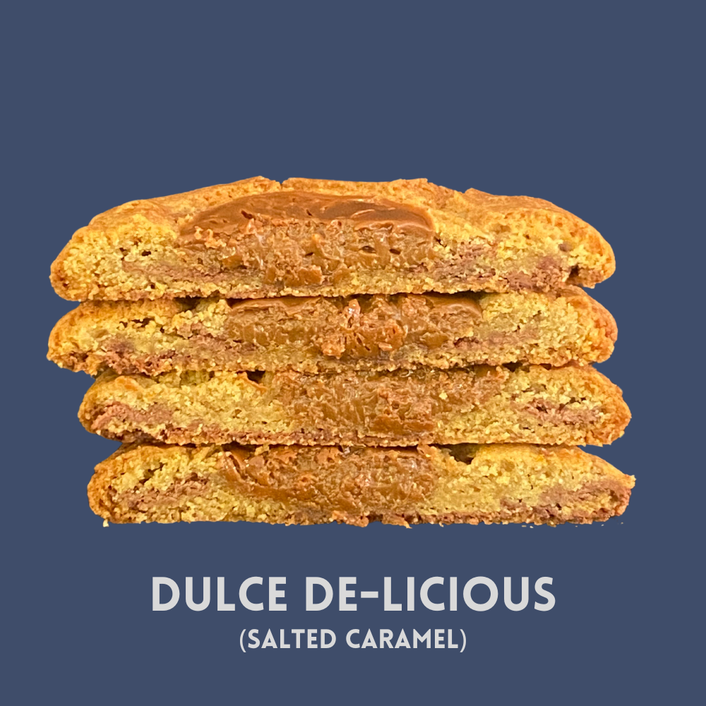 Dulce de-licious | Salted caramel cookies | Sticky Delicious | Brisbane Delivery