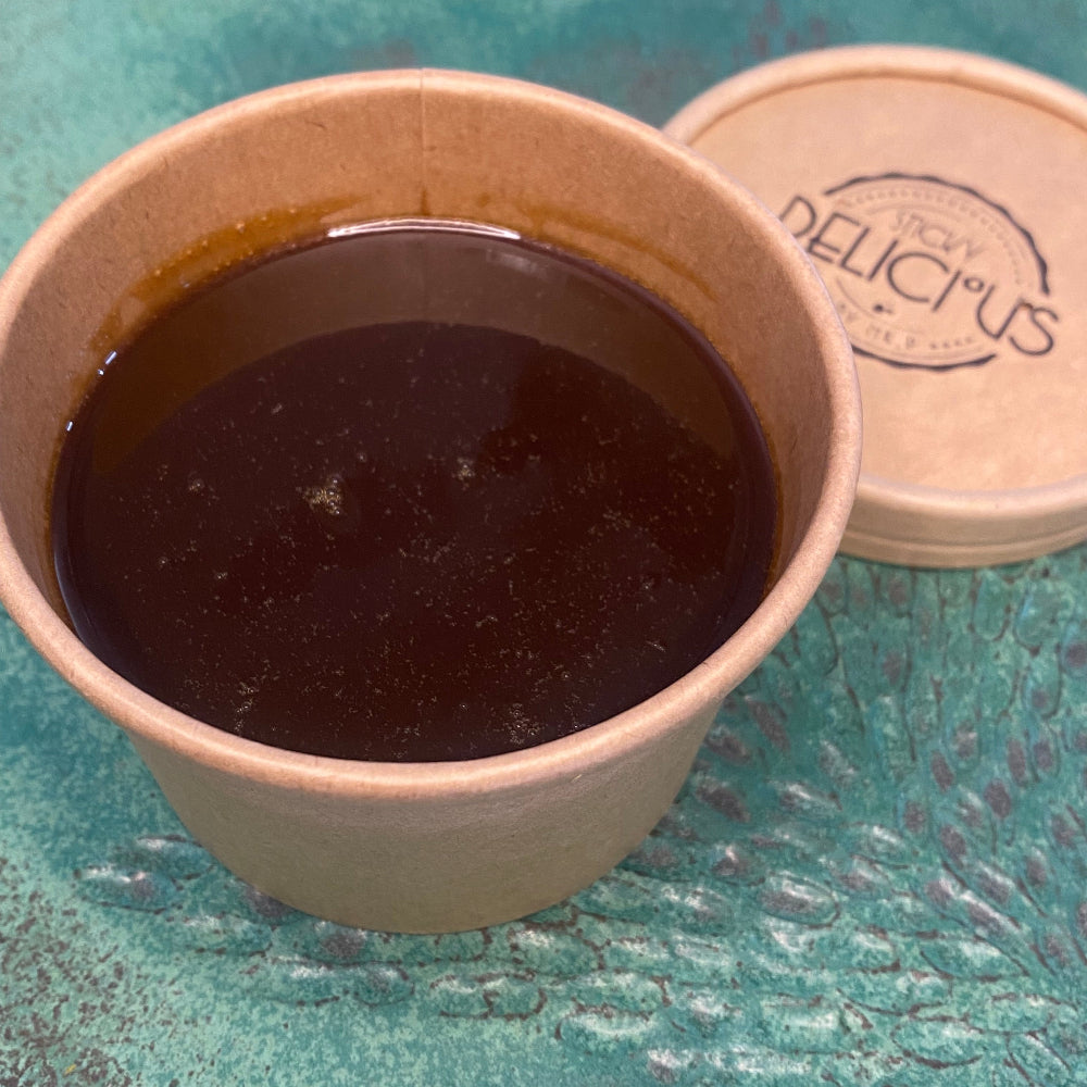 Extra pot of sticky delicious toffee sauce