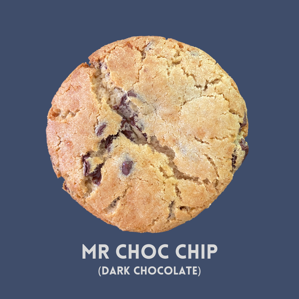 Mr Choc chip, Dark Chocolate chip cookies| Sticky Delicious | Brisbane Delivery