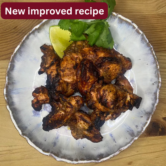 Chicken Ribs with Mexican Achiote Marinade perfect for BBQ, Grill & Airfryer