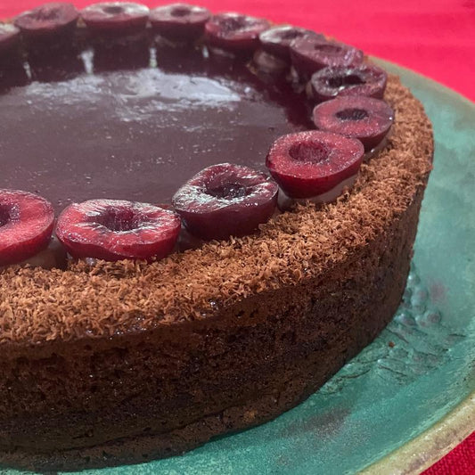 Gemini Chocolate & Cherry Cake | Sticky Delicious | Brisbane | Christmas | Gluten Free