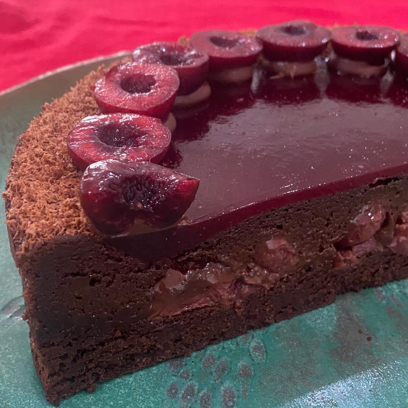 Gemini Chocolate & Cherry Cake | Sticky Delicious | Brisbane | Christmas | Gluten Free