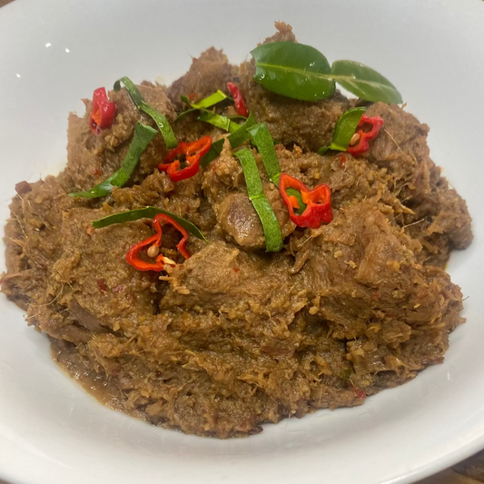 Malaysian beef rendang