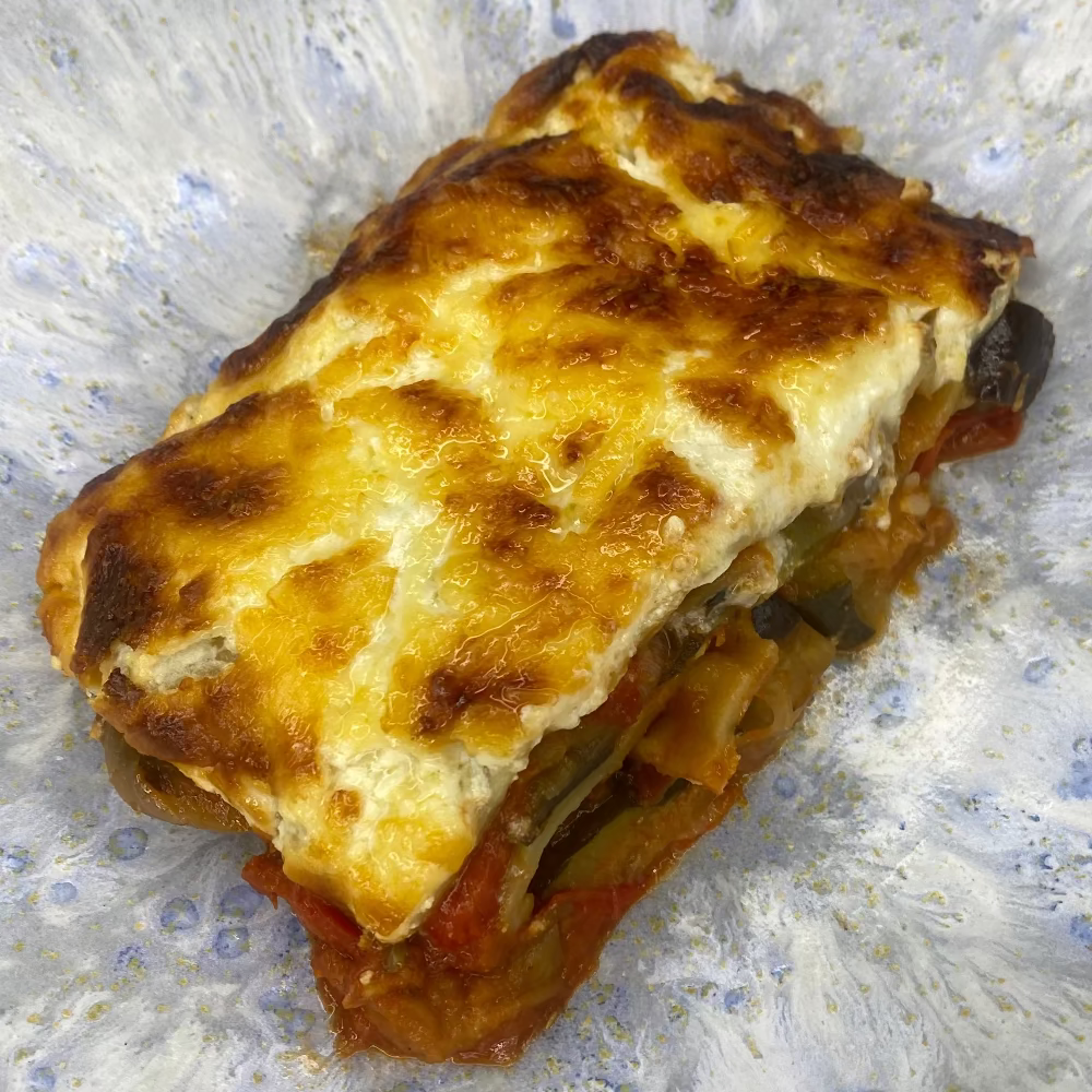 Veggie Lasagne with ricotta cheese